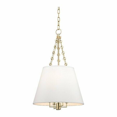 HUDSON VALLEY Burdett 4 Light Pendant 6415-AGB